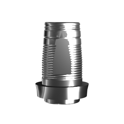 Абатмент-основание (мостовидный), аналог GEO, совместим с Nobel Conical Connection RP (1,3 мм)  с винтом 01125