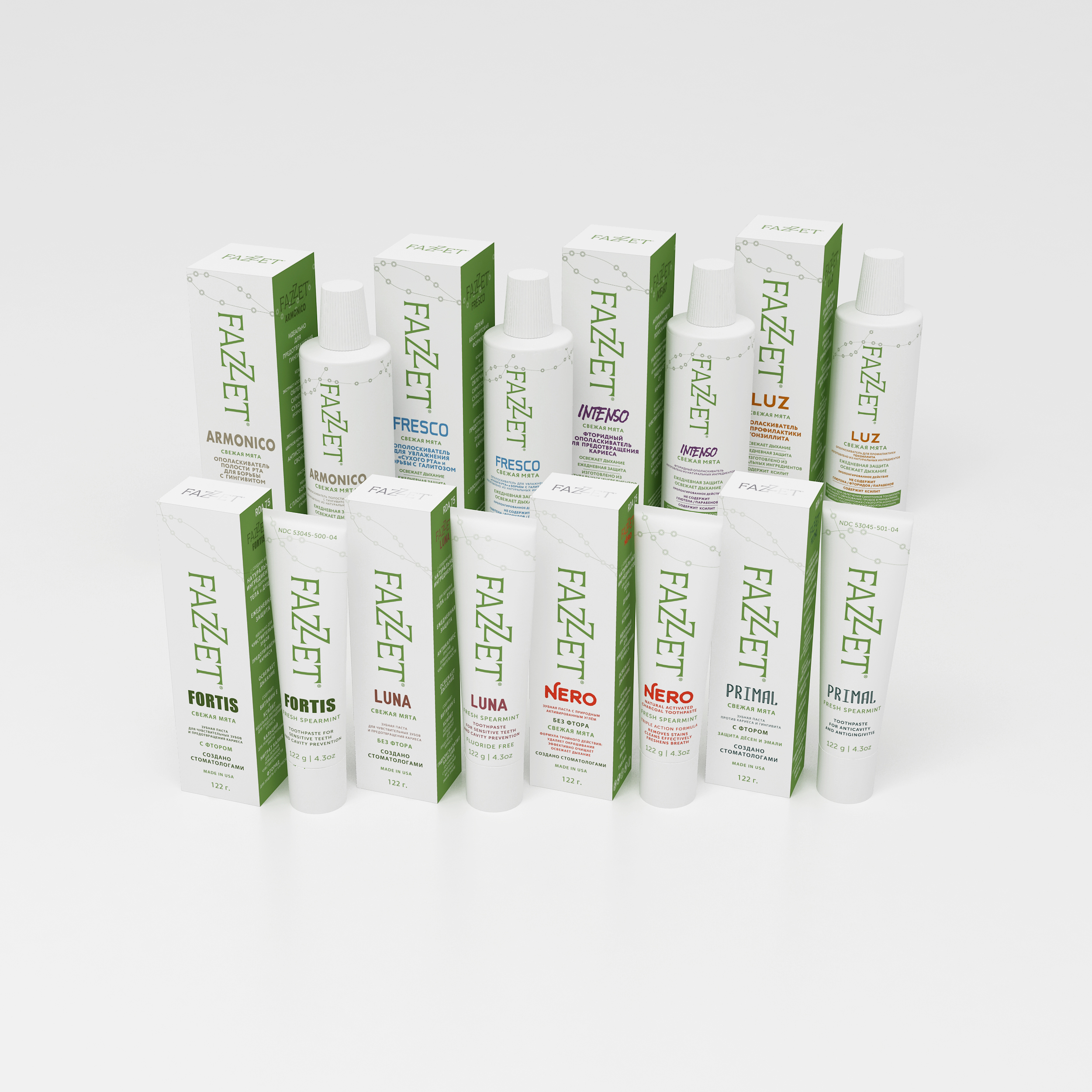 Ополаскиватель полости рта Fazzet Armonico organic 500 мл