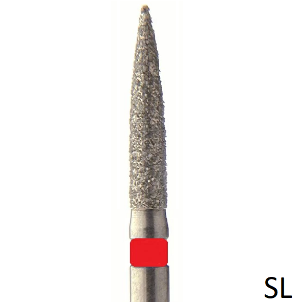 Боры алмазные SL862F.FG.014, Йота (25 шт.)