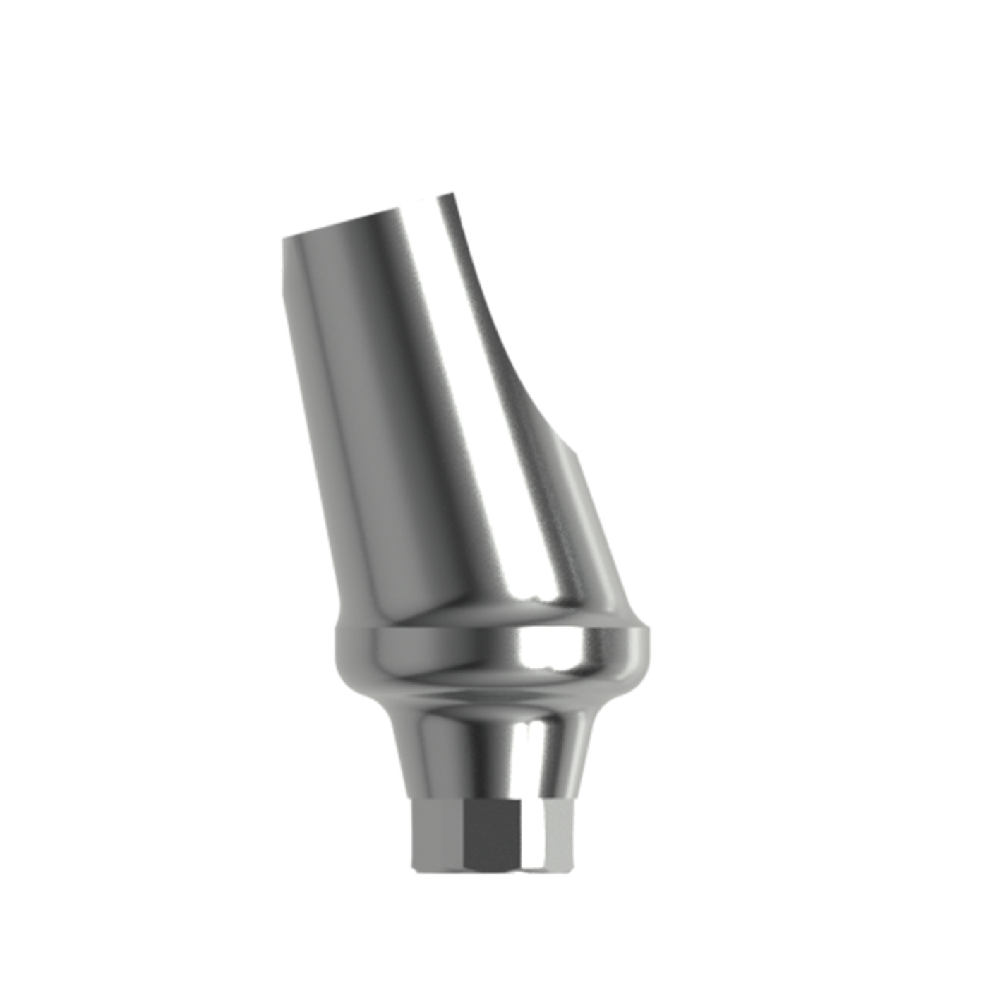 Абатмент титановый угловой 15°, совместим с Nobel Conical Connection RP (1.0 мм), с винтом 00213