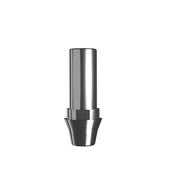 Абатмент временный (мостовидный) с антиротацией, для CAD/CAM, совместим с Osstem Mini (1.5 мм), с винтом 00928