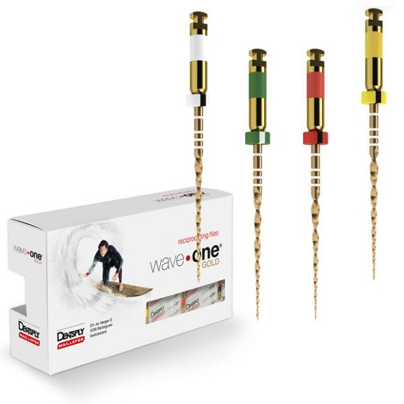 WaveOne Gold L 25мм 3 файла реципрокный инструмент 
