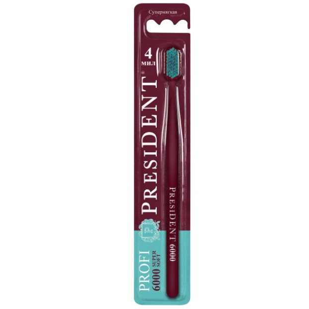 Зубная щётка PresiDent Profi Super Soft 6000