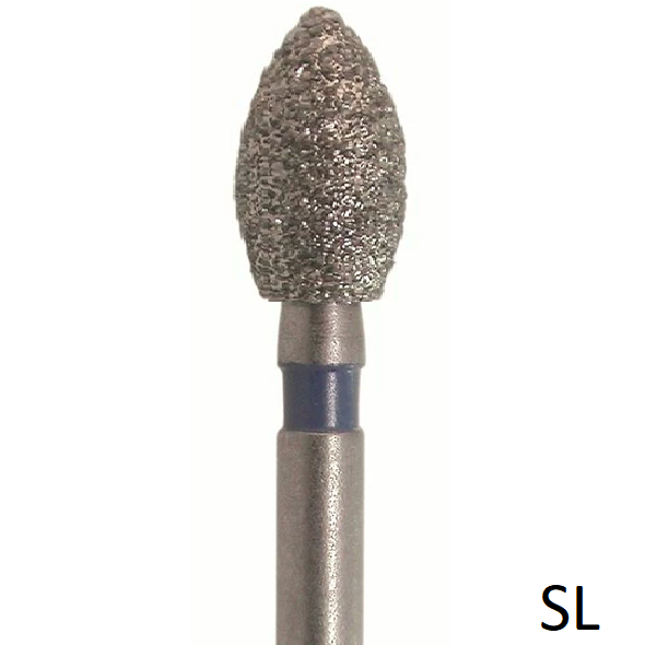 Боры алмазные SL830.FG.032, Йота (25 шт.)