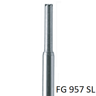 Боры твердосплавные FG 957 SL, 10 шт.