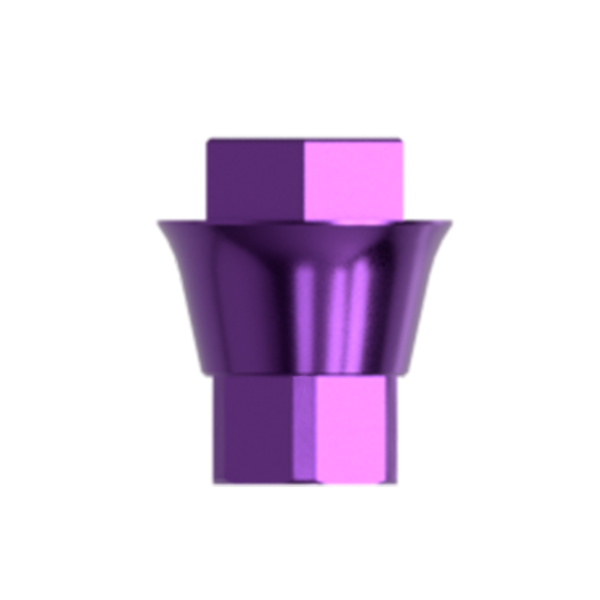 Абатмент-основание (одиночный), совместим с Nobel Conical Connection NP (не требует вклеивания), с винтом 00416