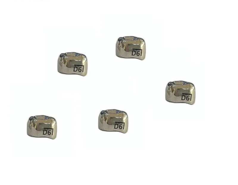 Коронки Kids CROWN DUR-6 из нержавеющей стали детские (5 шт)