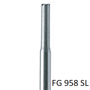 Боры твердосплавные FG 958 SL, 10 шт.