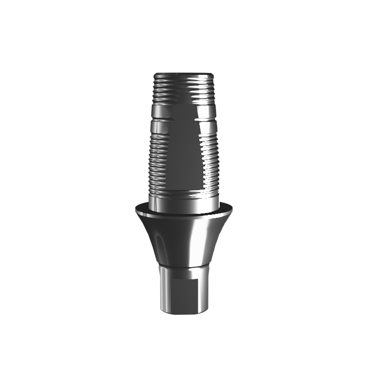 Абатмент-основание (одиночный), аналог GEO, совместим с Straumann Bone Level NC, с винтом