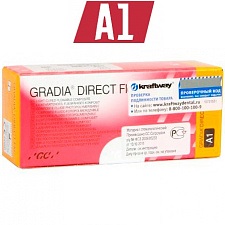 GС Gradia Direct Flo цвет A1 (2 шприца х 1.5г), уцененный