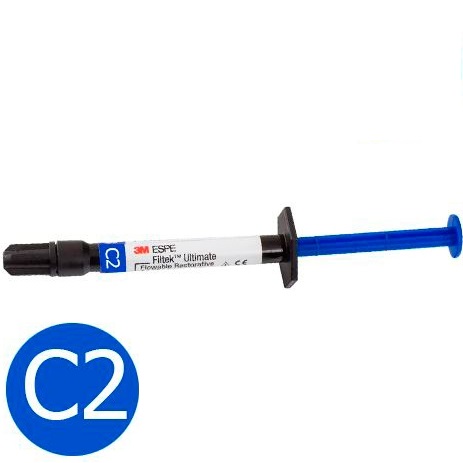 1 шприц Filtek Ultimate Flowable цвет С2, уцененный