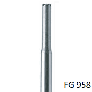 Боры твердосплавные FG 958, 10 шт.