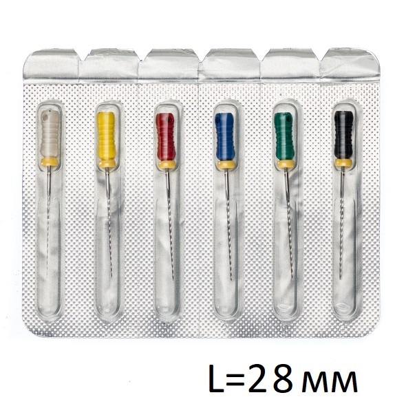 К-Римеры Про-Эндо - K-Reamers L28, VDW-Pro-Endo