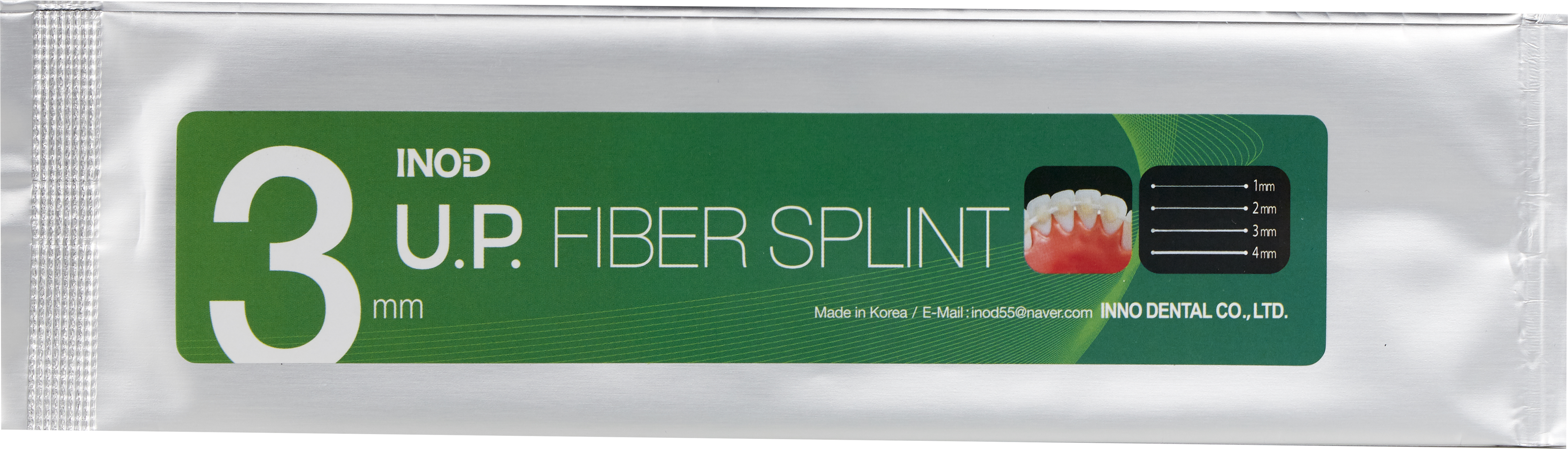 U.P. Fiber Splint #3 - материал для шинирования (3 мм х 20 см - 2 шт.)