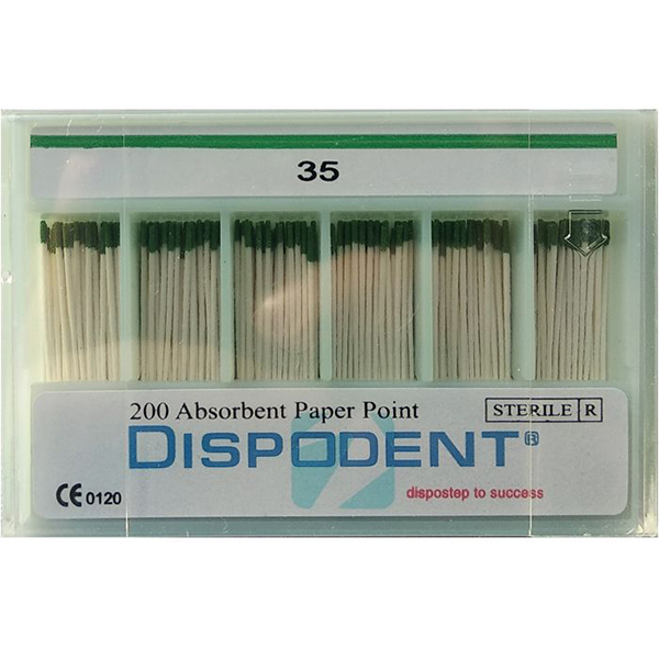 Бумажные штифты Dispodent, конусность 04