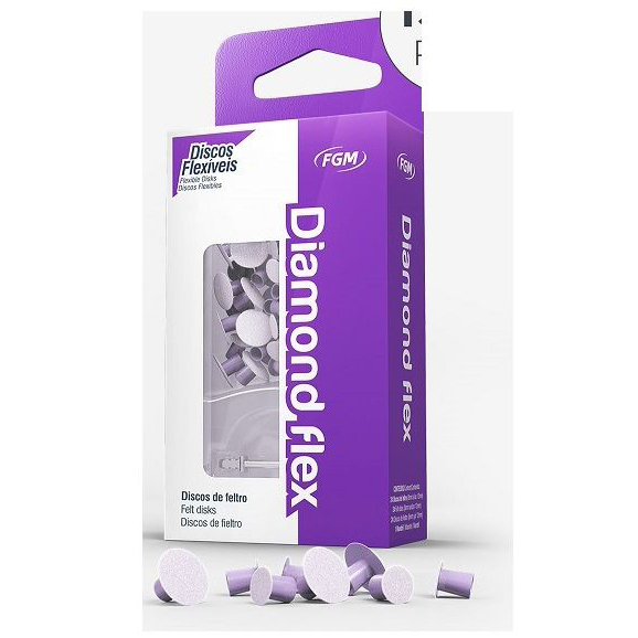 Диски фетровые полировочные Diamond Flex 8/12мм