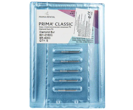 Боры алмазные FG 801-016 XC / BR-40, 5 шт.