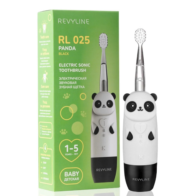 Электрическая звуковая зубная щетка Revyline RL 025 Panda