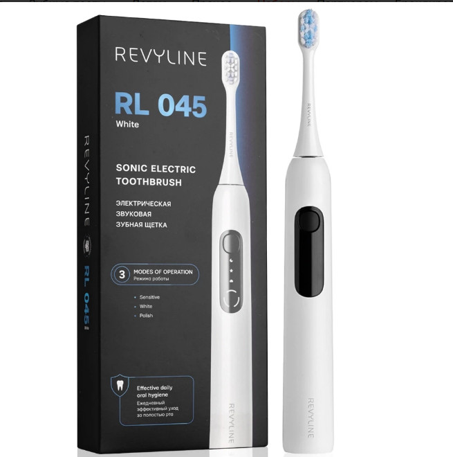 Электрическая звуковая зубная щётка Revyline RL 045