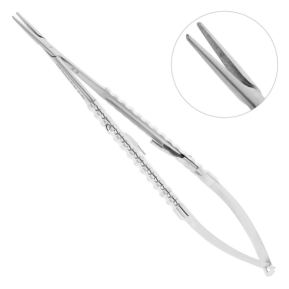 Иглодержатель хирургический прямой Micro-Nadelhalter 40-95D