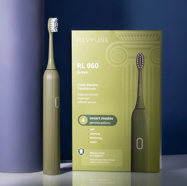 Электрическая звуковая зубная щётка Revyline RL 060