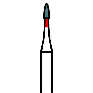 Боры алмазные FG 883-007 F / CD-56, 5 шт.