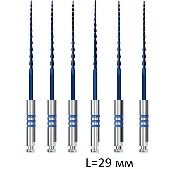 Инструменты ротационные E3 Azur Basic L29 мм, Endostar, 6 шт.