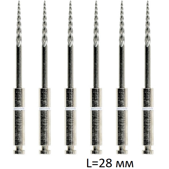 Инструменты ротационные Re Endo Rotary System L28 мм, Endostar, 6 шт.