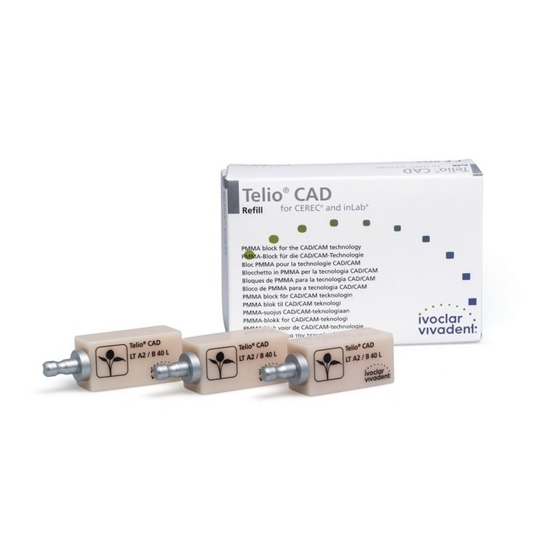 Блоки Telio CAD CEREC/inLab LT B55 3 шт