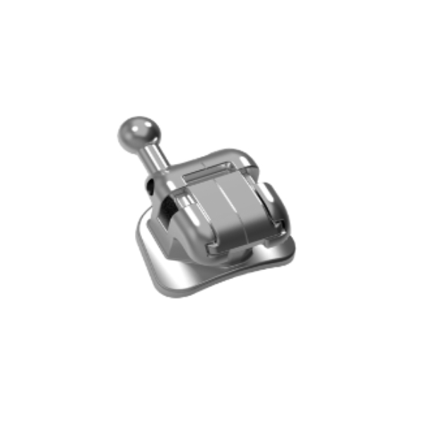 Брекет Gem Metal металлический самолигирующий .022 MBT, ORJ (1шт)