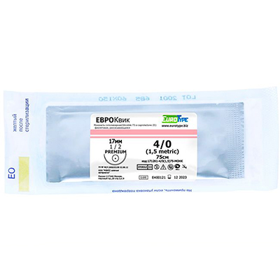 Евроквик 4/0, 75см (12шт.)
