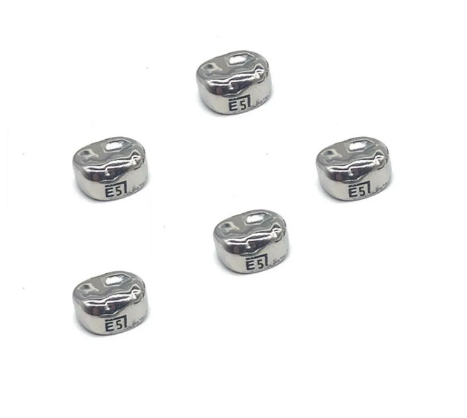 Коронки Kids CROWN EUR-5 из нержавеющей стали детские (5 шт) 