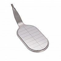 Овальное родиевое зеркало с насечками MEGA Parallelometer арт. 6900